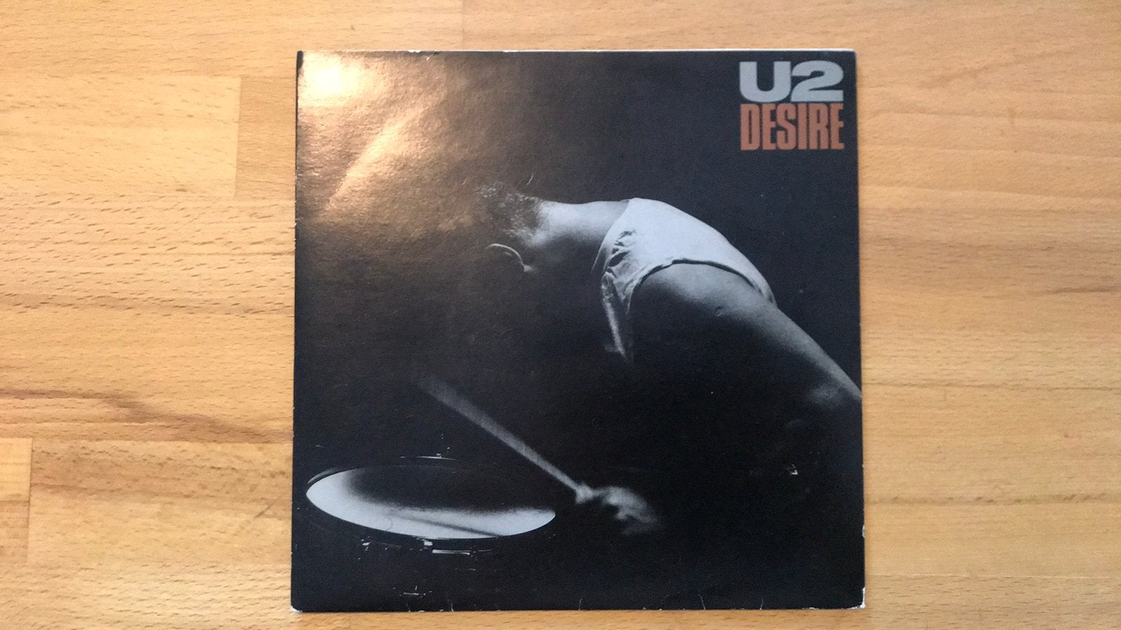 U2 single Desire, Gebruikt, Ophalen of Verzenden, Pop, Overige typen