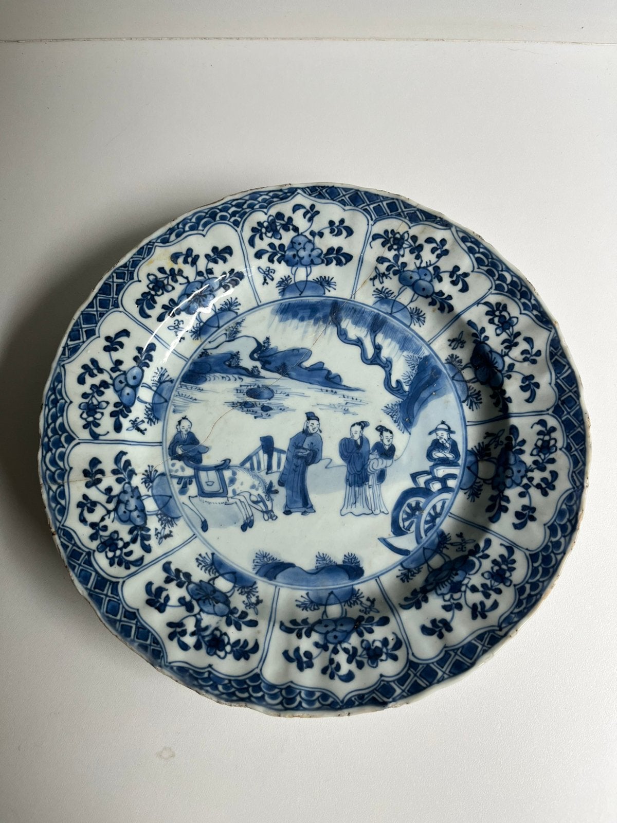 Kangxi schotel, Ophalen
