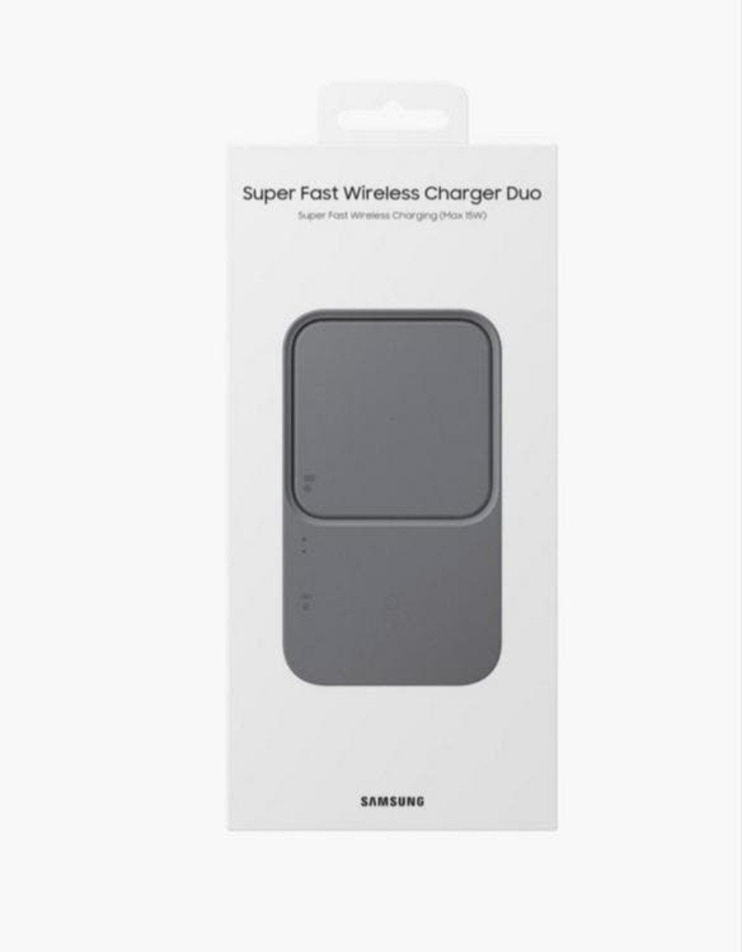 Samsung Wireless Charger Duo EP-P5400 + Adapter - NIEUW, Telecommunicatie, Mobiele telefoons | Telefoon-opladers, Samsung, Nieuw