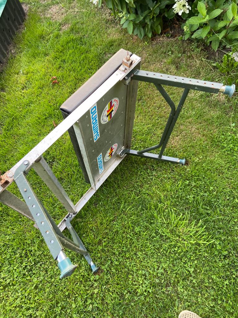 Viskruk stoel, Ophalen