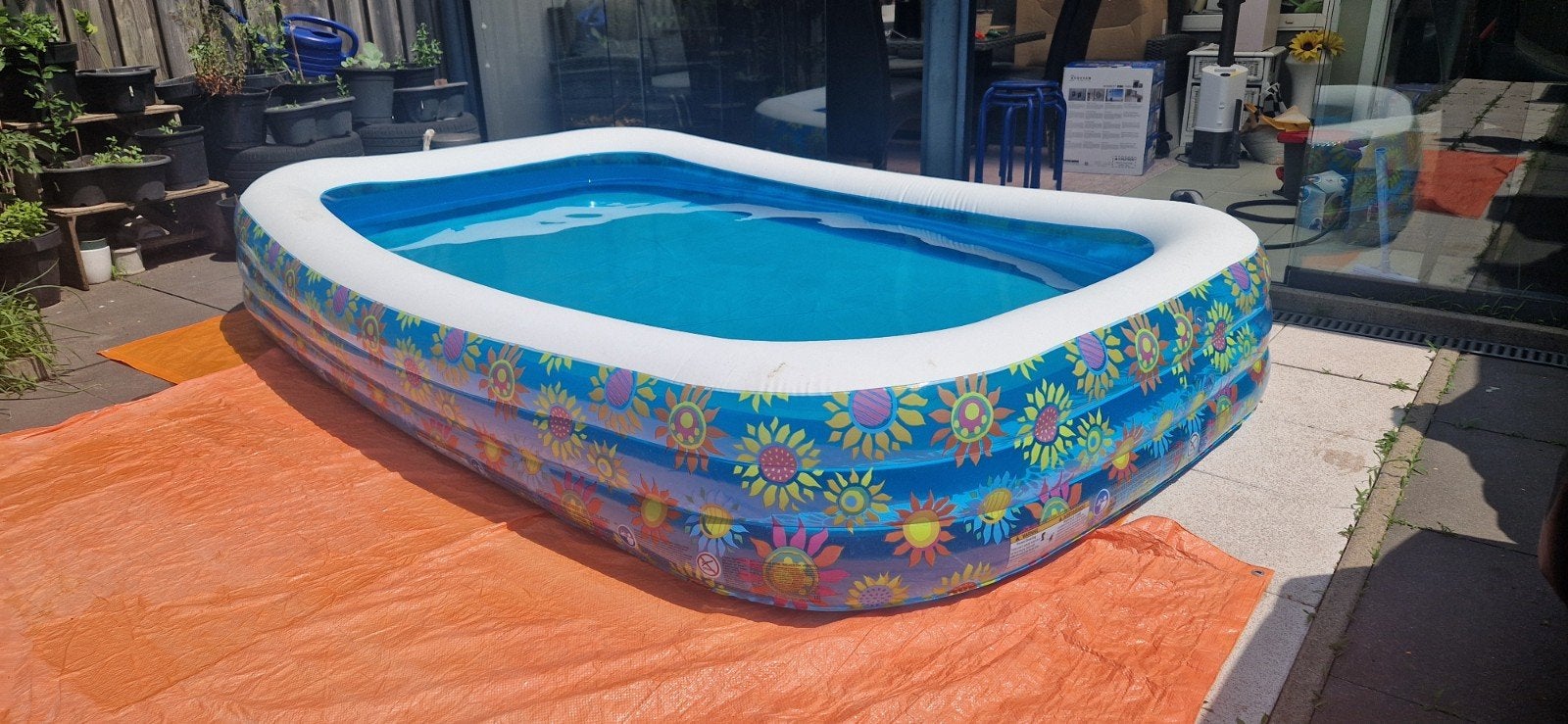Mooi nette zwembad 3 meter, Ophalen, Minder dan 80 cm, Opblaaszwembad, 400 cm of meer