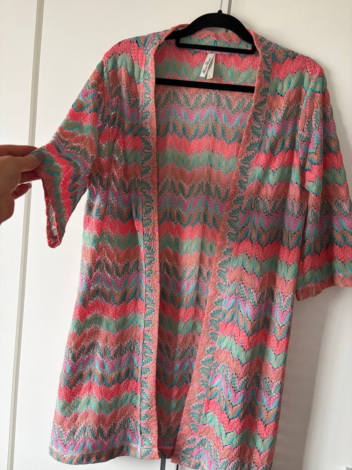 Miss Etam Kimono Vest XL - Kleurrijk en Stijlvol