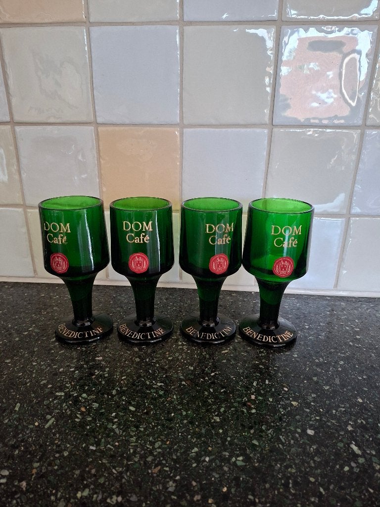 DOM Café Benedictine 4 glazen, Ophalen of Verzenden