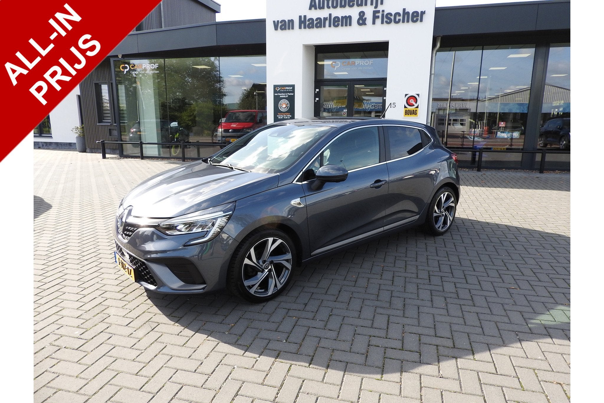 Renault Clio 1.0 TCe R.S. Line, 360 Camera, Dodehoek, Trekha, Auto's, Voorwielaandrijving, Dealer onderhouden, 101 pk, Euro 6