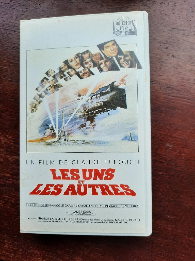Videoband les uns et les autres VHS, Gebruikt, Alle leeftijden, Ophalen of Verzenden, Komedie