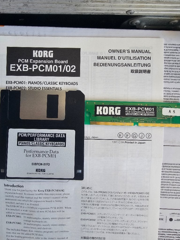 Korg EXB-PCM 01, Muziek en Instrumenten, Synthesizers, Ophalen, Zo goed als nieuw, Overige aantallen, Korg