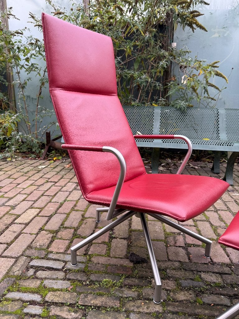 Arco Lazy Lay-Down incl Hocker Fauteuil, Ophalen, Dutch Design Vintage klassiek industrieel modern tijdloos, 75 tot 100 cm, Zo goed als nieuw