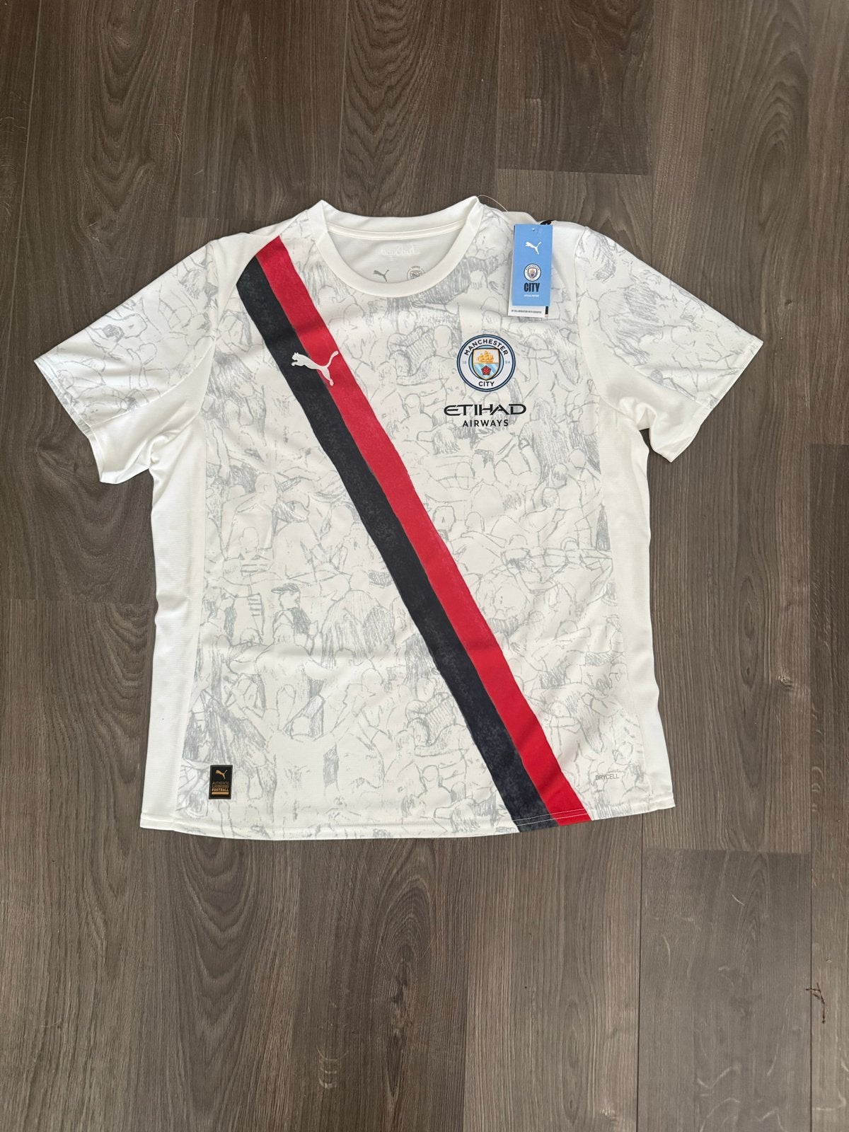 Manchester City 2025 World Cup Uitshirt - maat XL, Maat XL, Ophalen of Verzenden, Zo goed als nieuw, Shirt