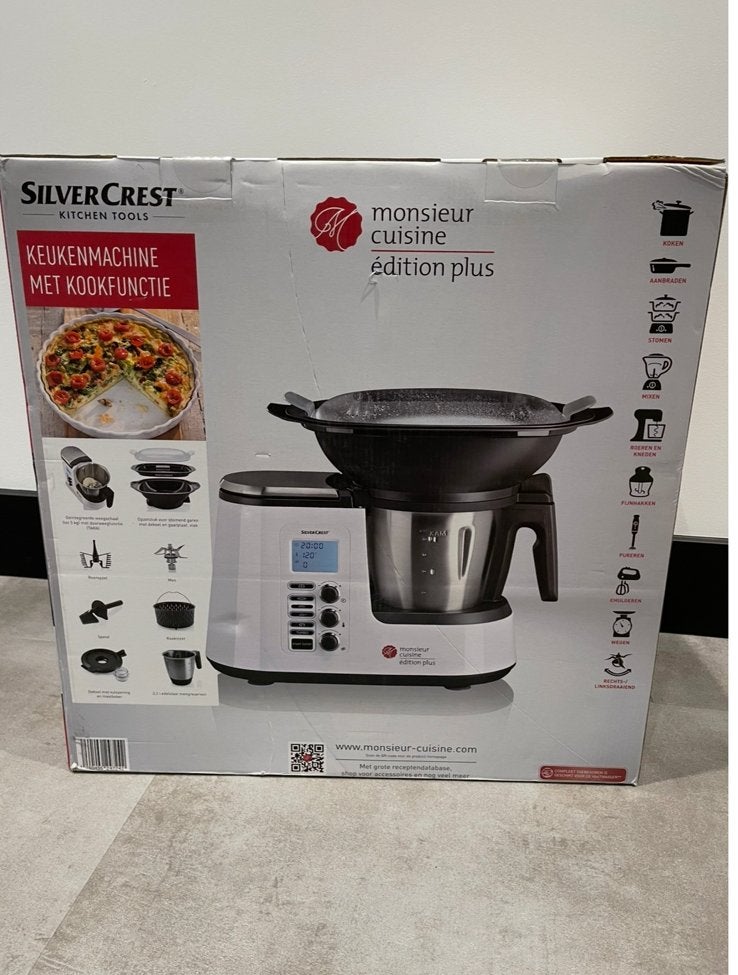 Silvercrest monsieur cuisine plus, Ophalen of Verzenden, Nieuw, 3 snelheden of meer