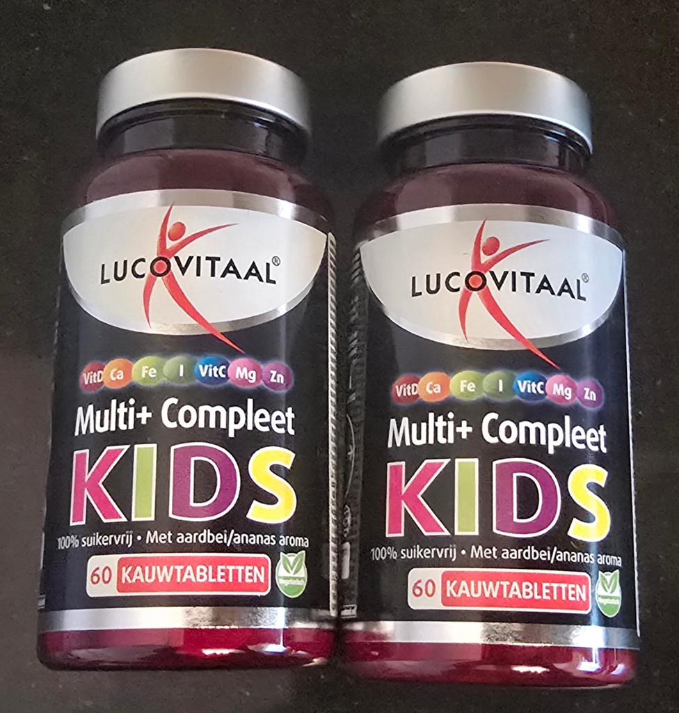 Lucovitaal Multi+ Compleet Kids Multivitamine - 2x Nieuw, Ophalen, Nieuw, Overige typen