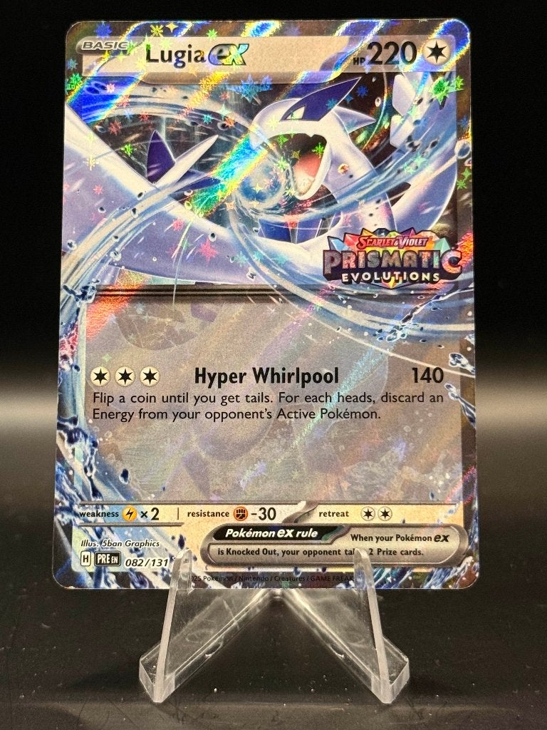 Lugia EX Stamped 82 Engels NM | Pokemon, Ophalen of Verzenden, Nieuw, Losse kaart, Foil