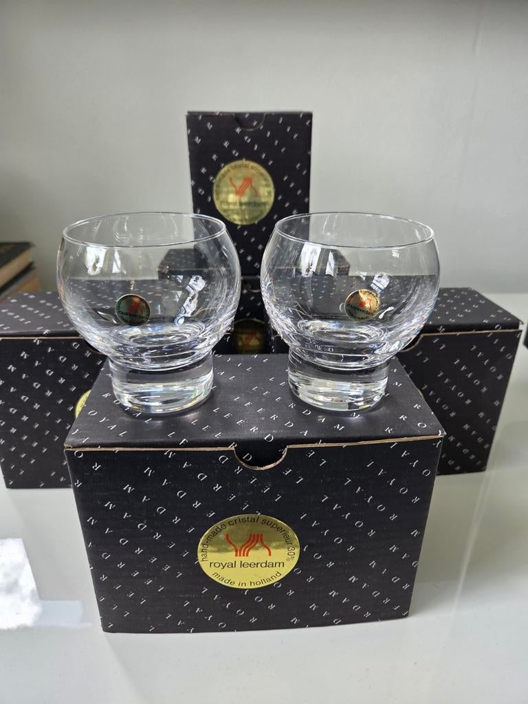 Leerdam Meydam Whisky Likeur  9 stuks Anjou, Ophalen of Verzenden