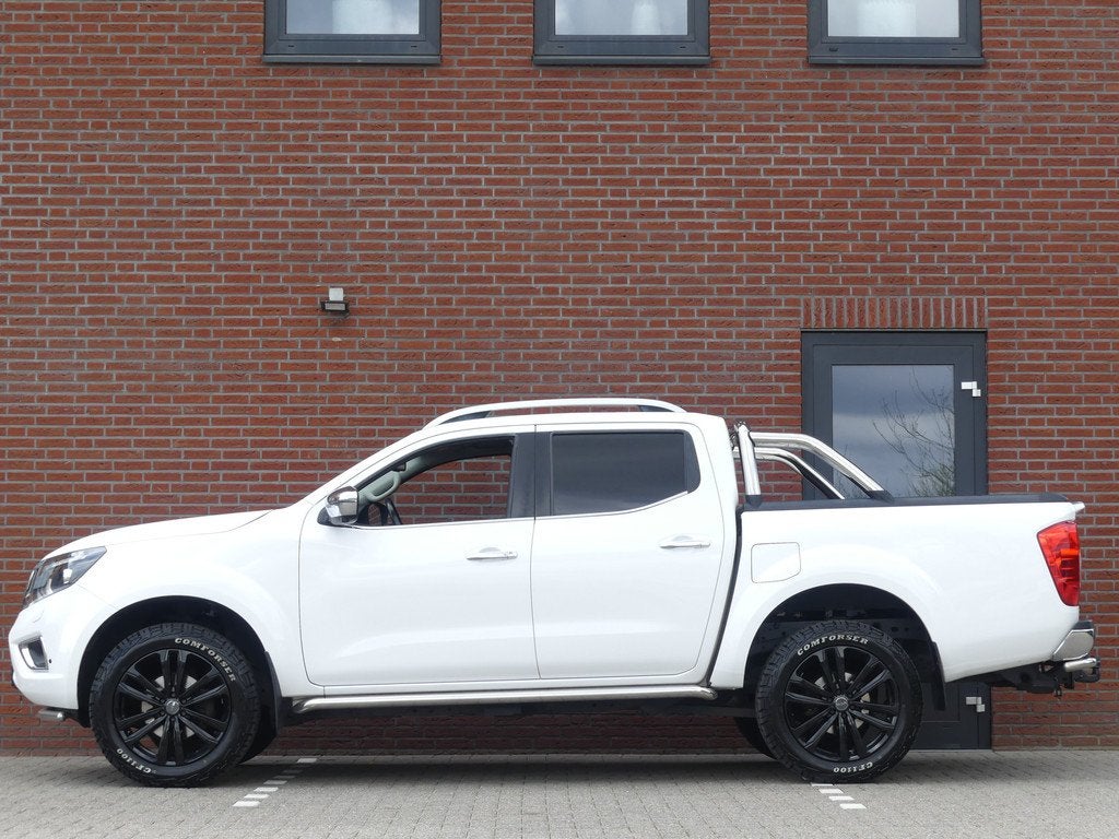 Nissan Navara 2.3 dCi Tekna 190PK 4WD 3500KG Trekgewicht Cam, Auto's, Nissan, Automaat, Automatische klimaatregeling, Gebruikt