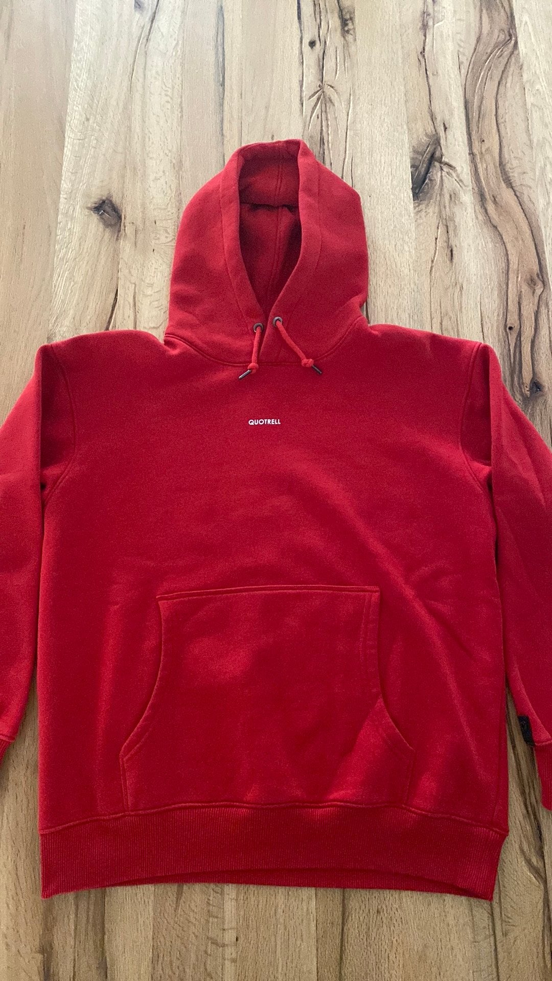 Quotrell hoodie sweater rood maat xxl 2xl, Verzenden, Zo goed als nieuw, Overige maten, Rood