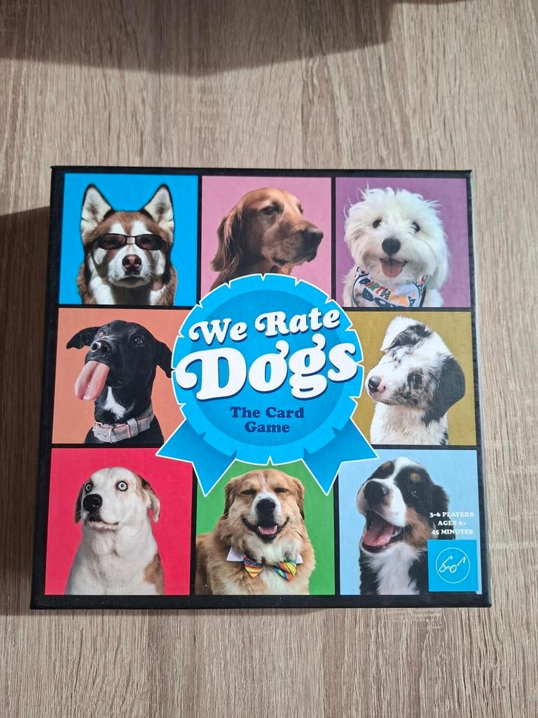 We Rate Dogs: The Card Game - Zo goed als nieuw, Hobby en Vrije tijd, Gezelschapsspellen | Bordspellen, Zo goed als nieuw, Drie of vier spelers