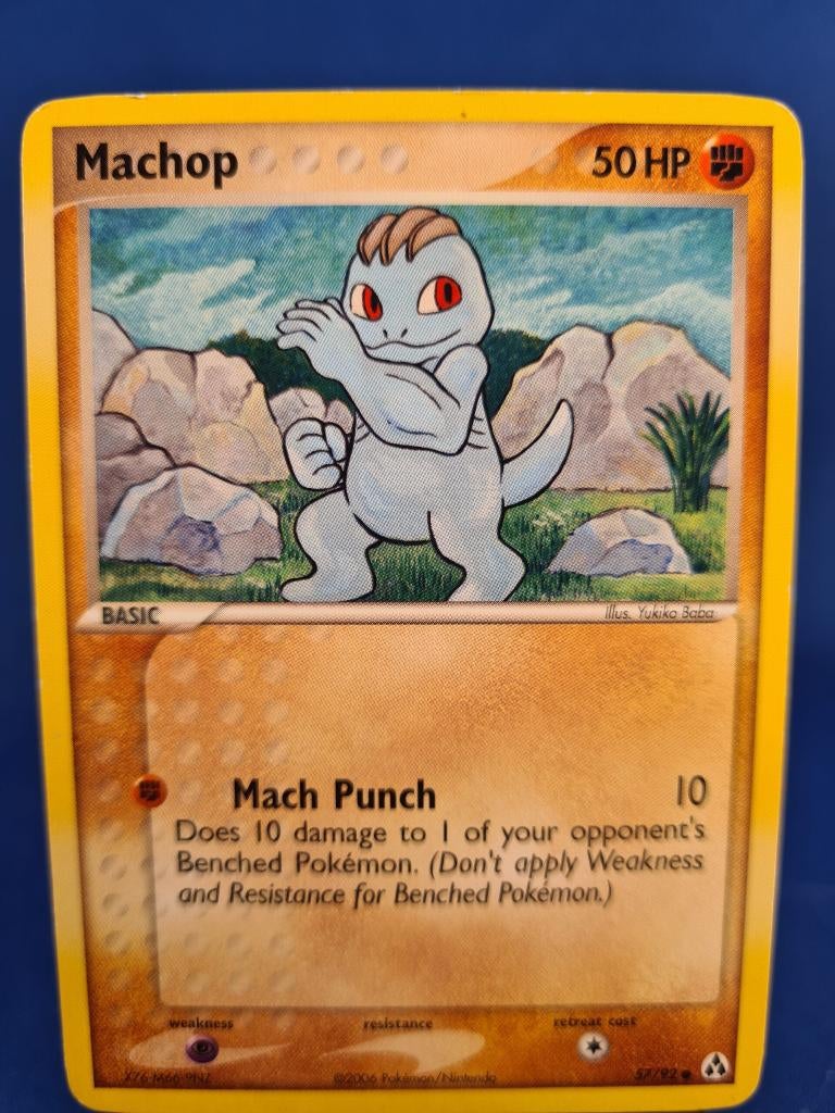 Machop 57/92 - Legend Maker, Hobby en Vrije tijd, Verzamelkaartspellen | Pokémon, Gebruikt, Verzenden