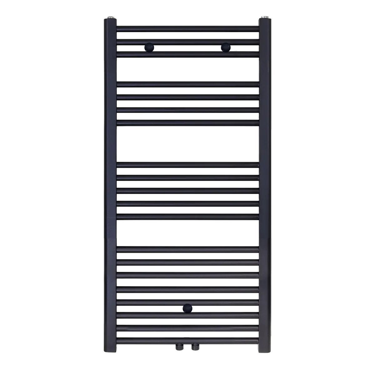 Belrad Handdoekradiator 120x60 Zwart Mat Geborsteld – NIEUW, Ophalen, Zo goed als nieuw, Douche