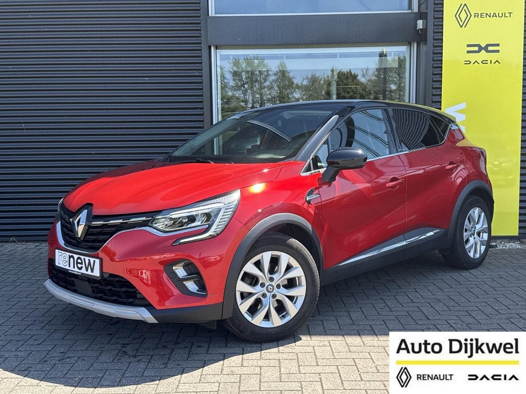 Renault Captur 1.6 E-Tech Plug-in Hybrid 160 Intens Camera,, Stof, Gebruikt, 4 cilinders, Bedrijf