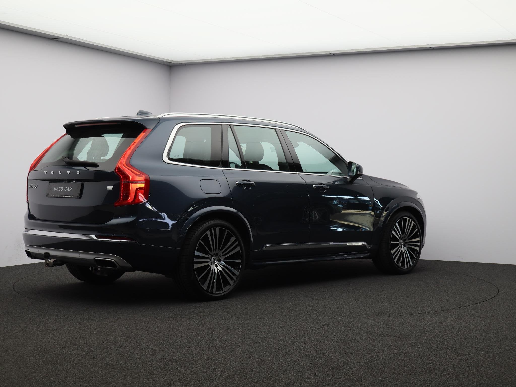Volvo XC90 2.0 T8 Recharge AWD Inscription / Trekhaak / Luch, Gebruikt, Euro 6, 4 cilinders, Blauw