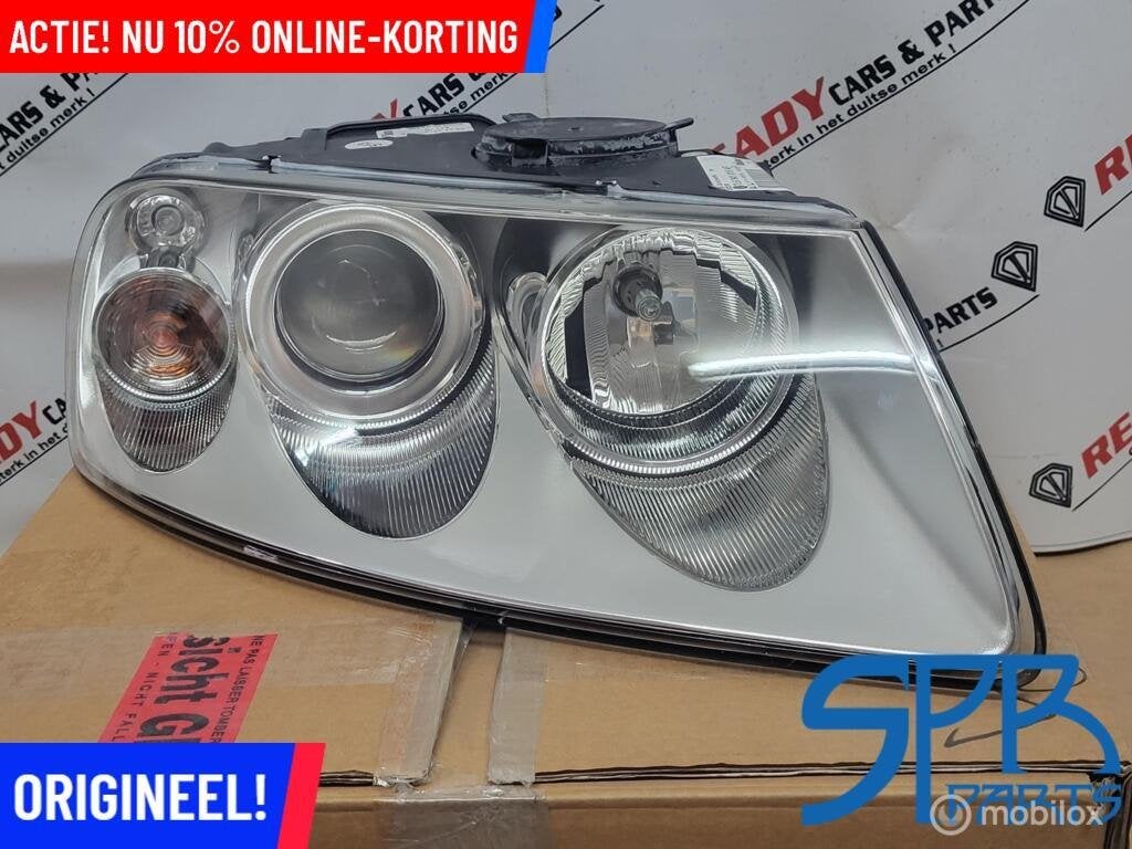 Koplamp Rechts HALOGEEN VW Touareg I 2002-2007 7L6941018AF, Volkswagen, Nieuw, Ophalen of Verzenden