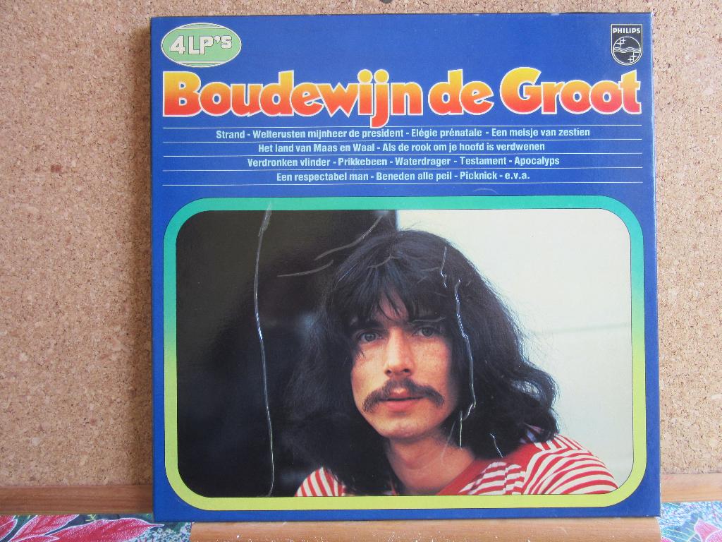 Boudewijn de Groot  - Boxset vier elpees, Boxset, Ophalen of Verzenden, Zo goed als nieuw, 12 inch