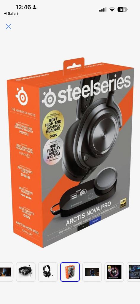 Steelseries Arctis Nova Pro wired, Ophalen, Zo goed als nieuw