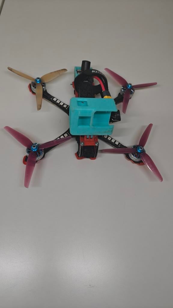 Custom FPV drone met DJI o3, Audio, Tv en Foto, Drones, Racedrone, 5 tot 10 kilometer, First person view (FPV), Ophalen