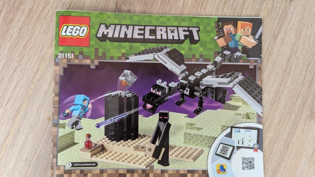LEGO Minecraft Het Laatste Gevecht - 21151, Ophalen of Verzenden