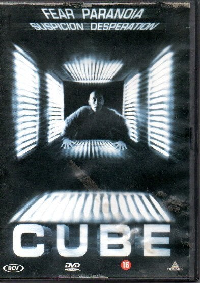 Cube (DVD) - Spannende Sci-Fi Horror Thriller, Cd's en Dvd's, Gebruikt, Vanaf 16 jaar, Nederlands, Overige genres
