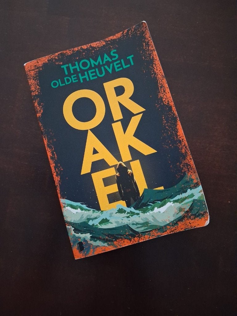 Thomas Olde heuvelt - orakel, Boeken, Thrillers, Ophalen of Verzenden, Zo goed als nieuw