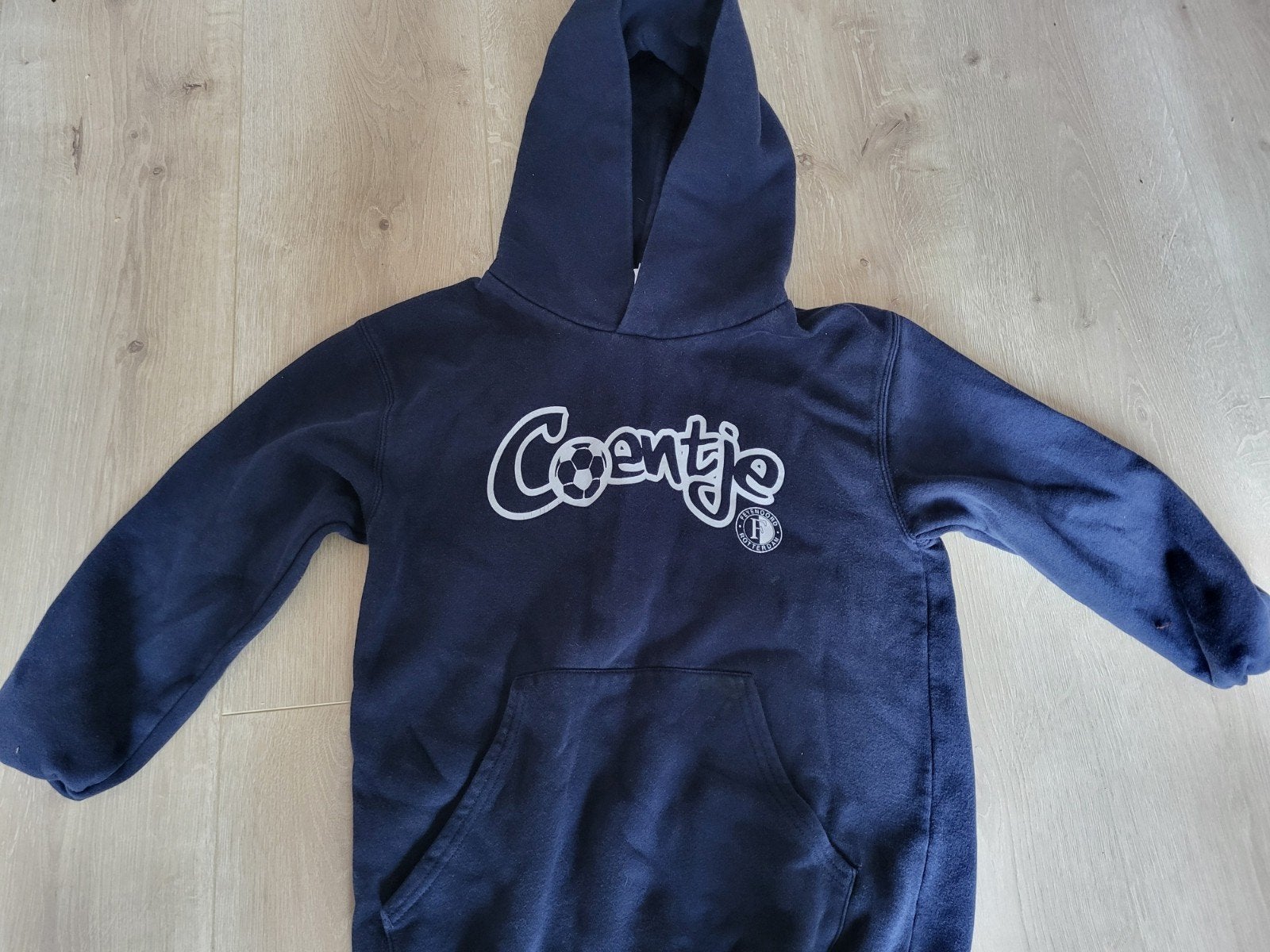 Feyenoord kinder trui coentje 9-11 jaar leeftijd, Kinderen en Baby's, Kinderkleding | Maat 140, Gebruikt, Jongen of Meisje, Trui of Vest