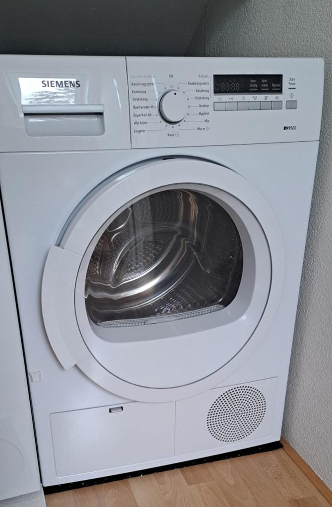 Siemens WT46B202NL Condensdroger, Witgoed en Apparatuur, Ophalen, Zo goed als nieuw, Overige modellen