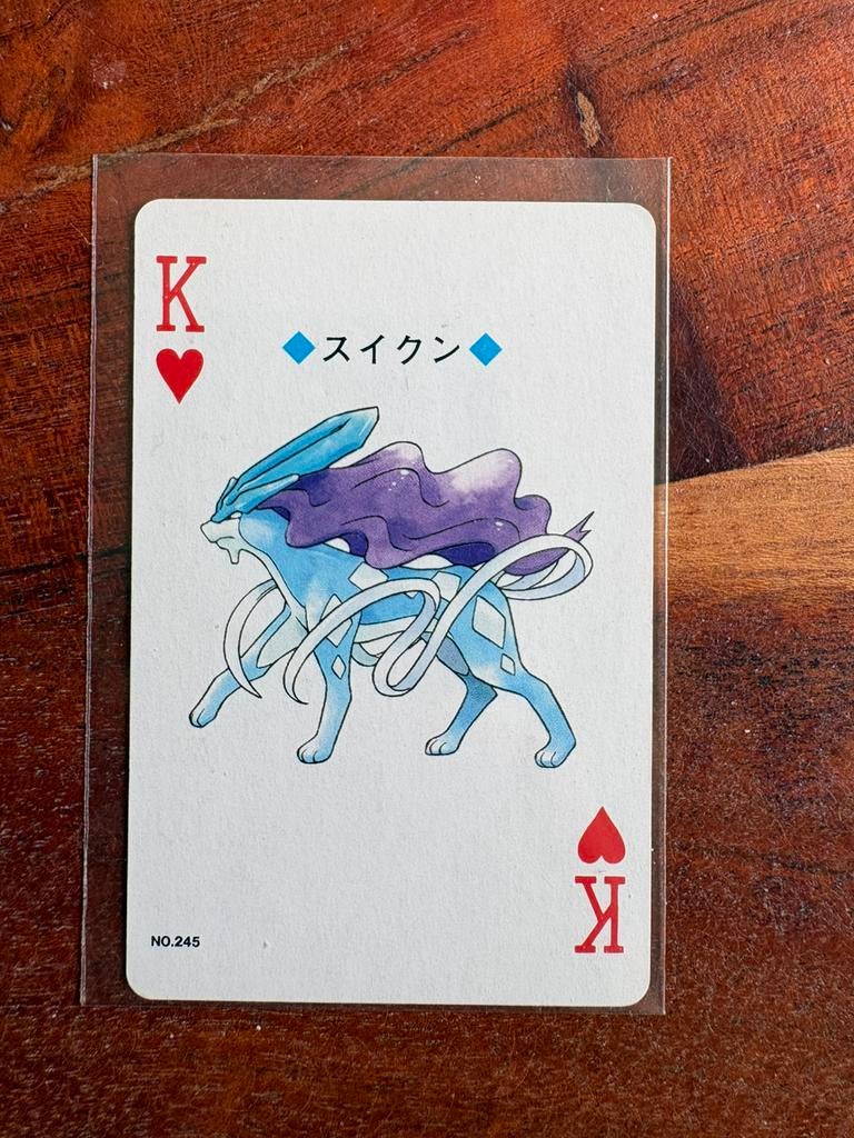 Suicune | Speelkaart | King of Hearts, Ophalen of Verzenden, Zo goed als nieuw, Speelkaart(en)