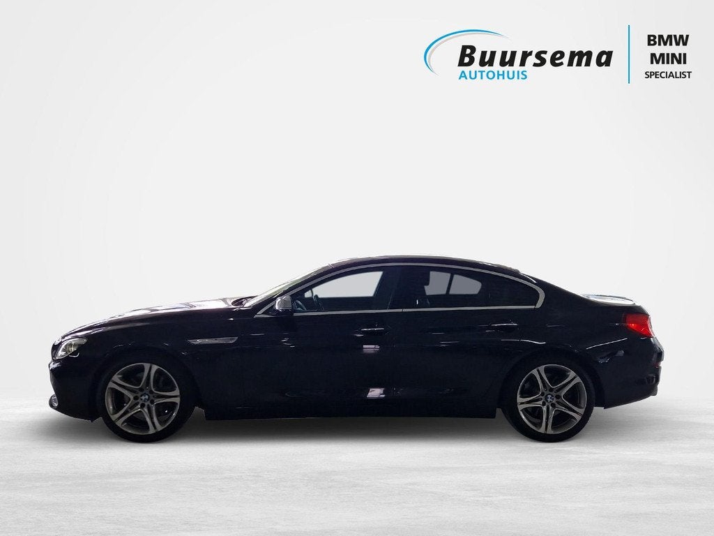 BMW 6 Serie 640i Gran Coupé LED*H/K Sound*Soft-Close*Head-U, Achterwielaandrijving, Euro 6, 320 pk, Zwart