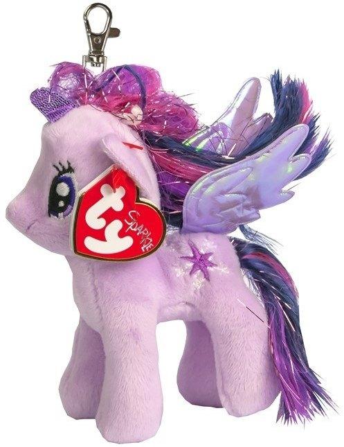 TY Sparkle: Twilight Sparkle Sleutelhanger 10 cm, ., Nieuw, Ophalen of Verzenden, .