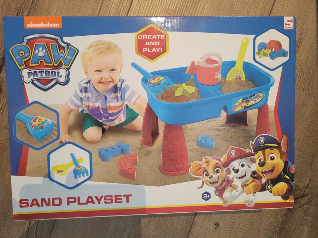 Paw Patrol Zandspeelset - Nieuw in doos!, Ophalen of Verzenden, Nieuw
