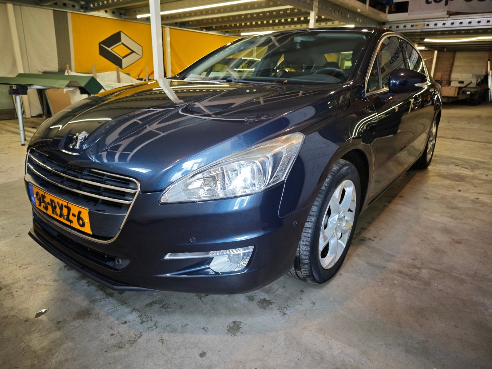 Peugeot 508 1.6 THP 115KW/156PK 2011 Blauw, Auto's, Voorwielaandrijving, Stof, Blauw, Origineel Nederlands