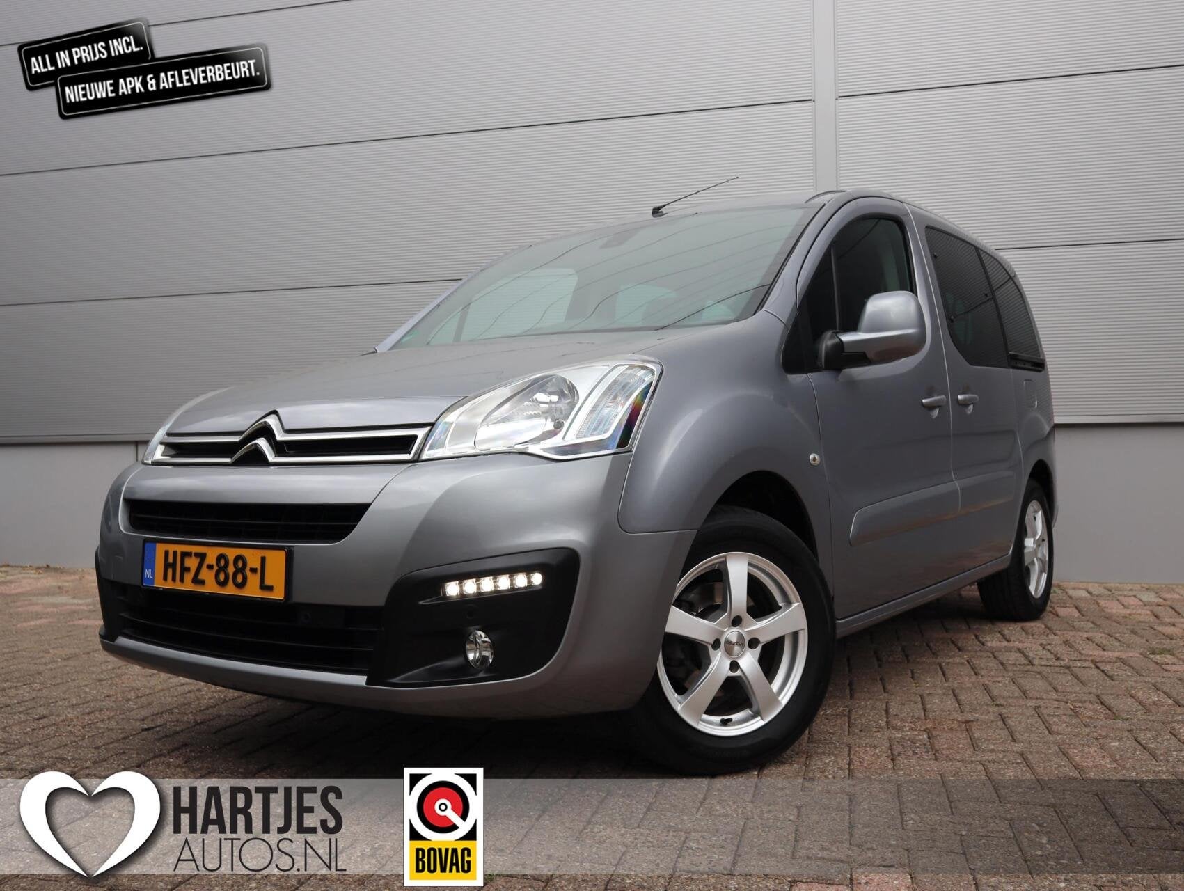 Citroen Berlingo Multispace 1.2 PureTech (Vol-Opties!), Auto's, Voorwielaandrijving, Stof, Gebruikt, 1199 cc