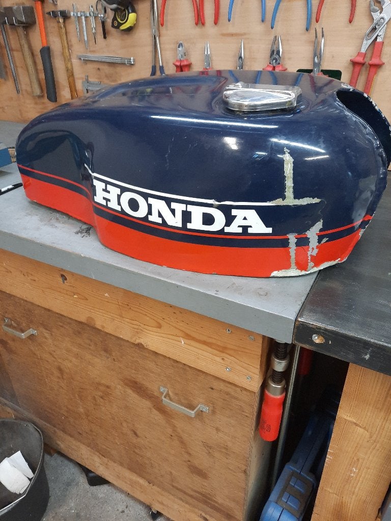 Braun&Bogel aluminium tank, Motoren, Ophalen of Verzenden, Gebruikt