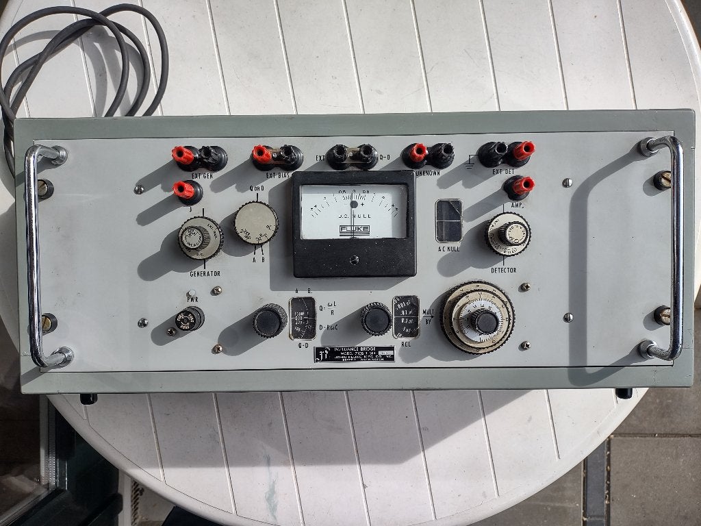 Fluke Impedance bridge 710B R, Ophalen of Verzenden, Gebruikt, Elektriciteit