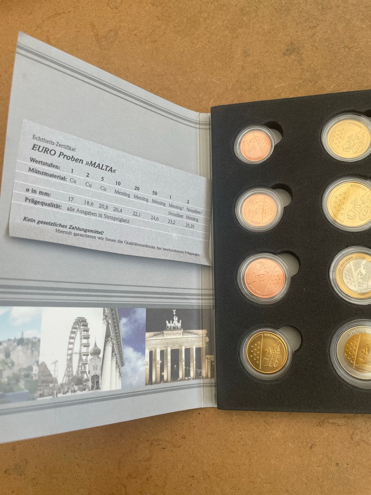Malta Euro Proben Muntset - Zeldzame Collectie, Ophalen of Verzenden, Malta, Overige waardes, Setje