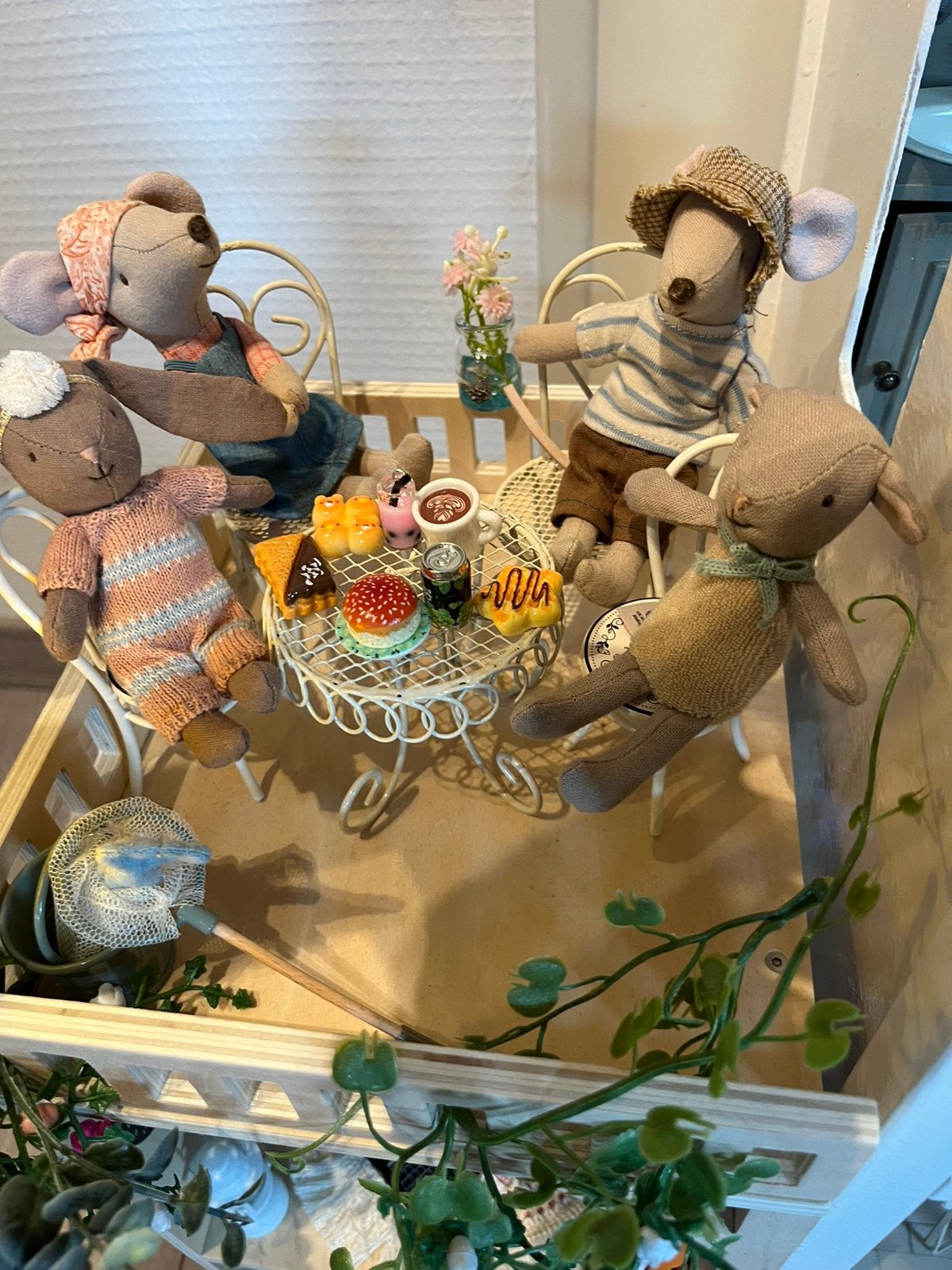4 luxe broodjes poppenhuis inclusief verzendkosten, Ophalen, Nieuw