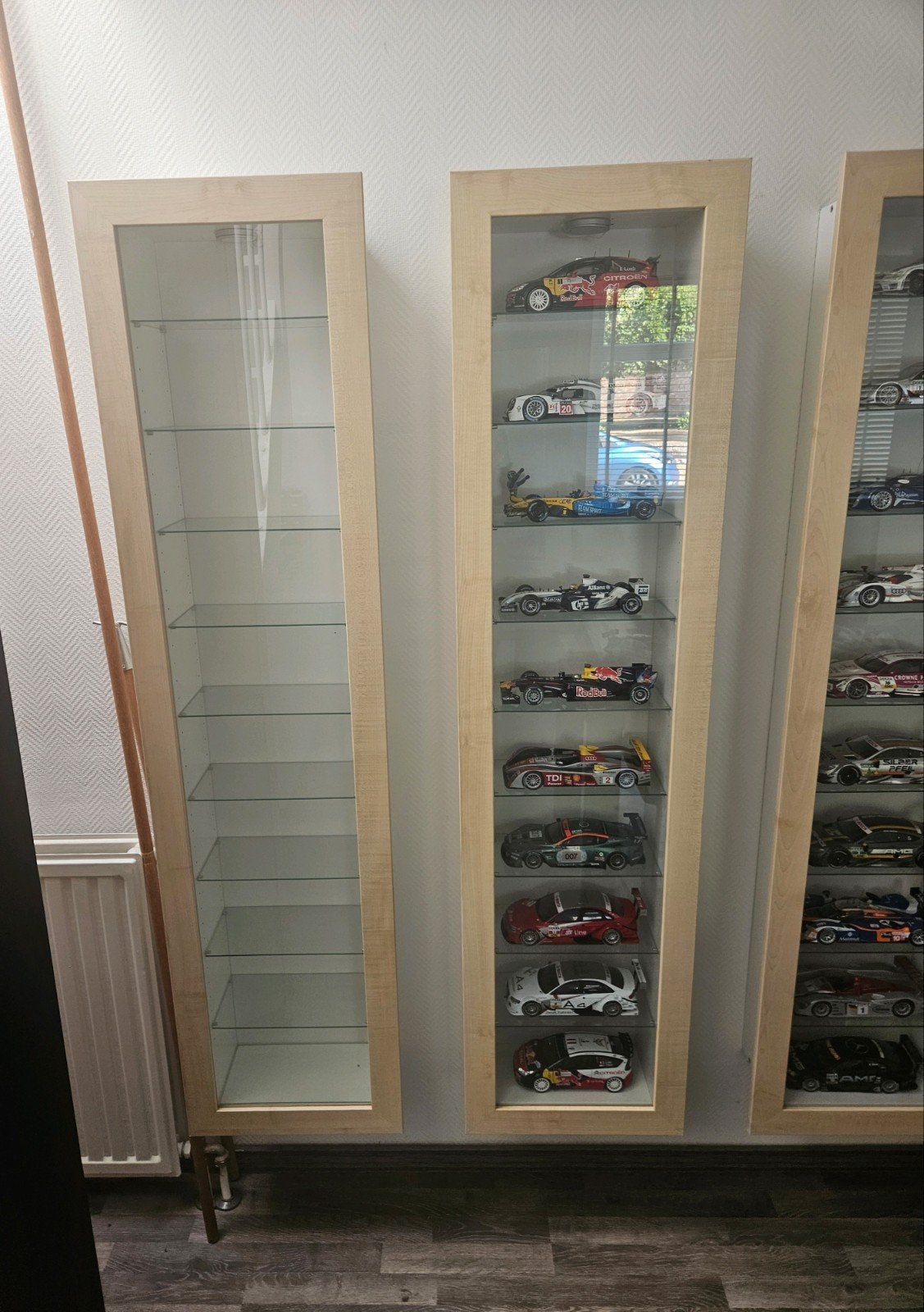 Bertby Vitrinekast 1/18 F1 / DTM / Le Mans / WRC, Verzamelen, Ophalen, Gebruikt, Formule 1
