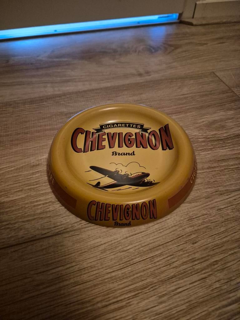 Vintage Chevignon asbak, Ophalen of Verzenden, Gebruikt, Asbak