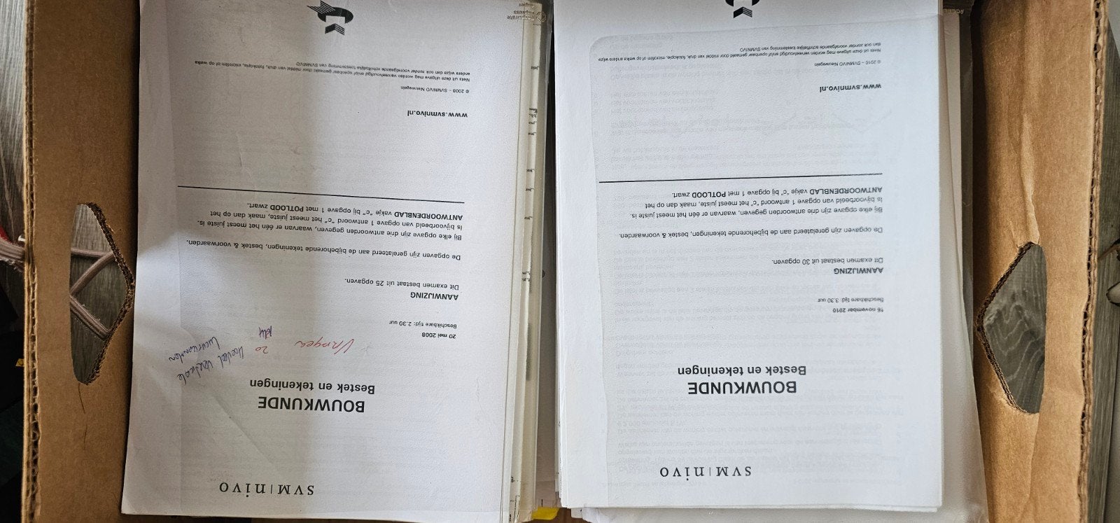 Oude Bouwkunde Examens (2007-2010) - Oefenmateriaal, Boeken, Ophalen of Verzenden, Beta, Gelezen, HBO