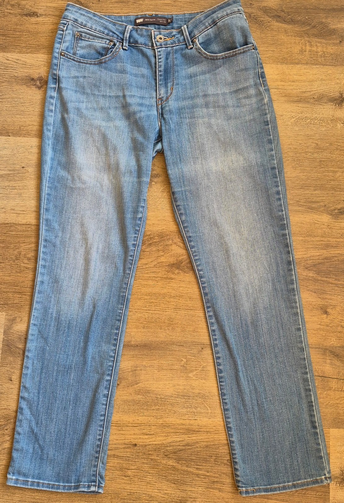 Levi's Bold Curve Slim Leg Jeans W30 L30, Blauw, Ophalen of Verzenden, Zo goed als nieuw, W30 - W32 (confectie 38/40)