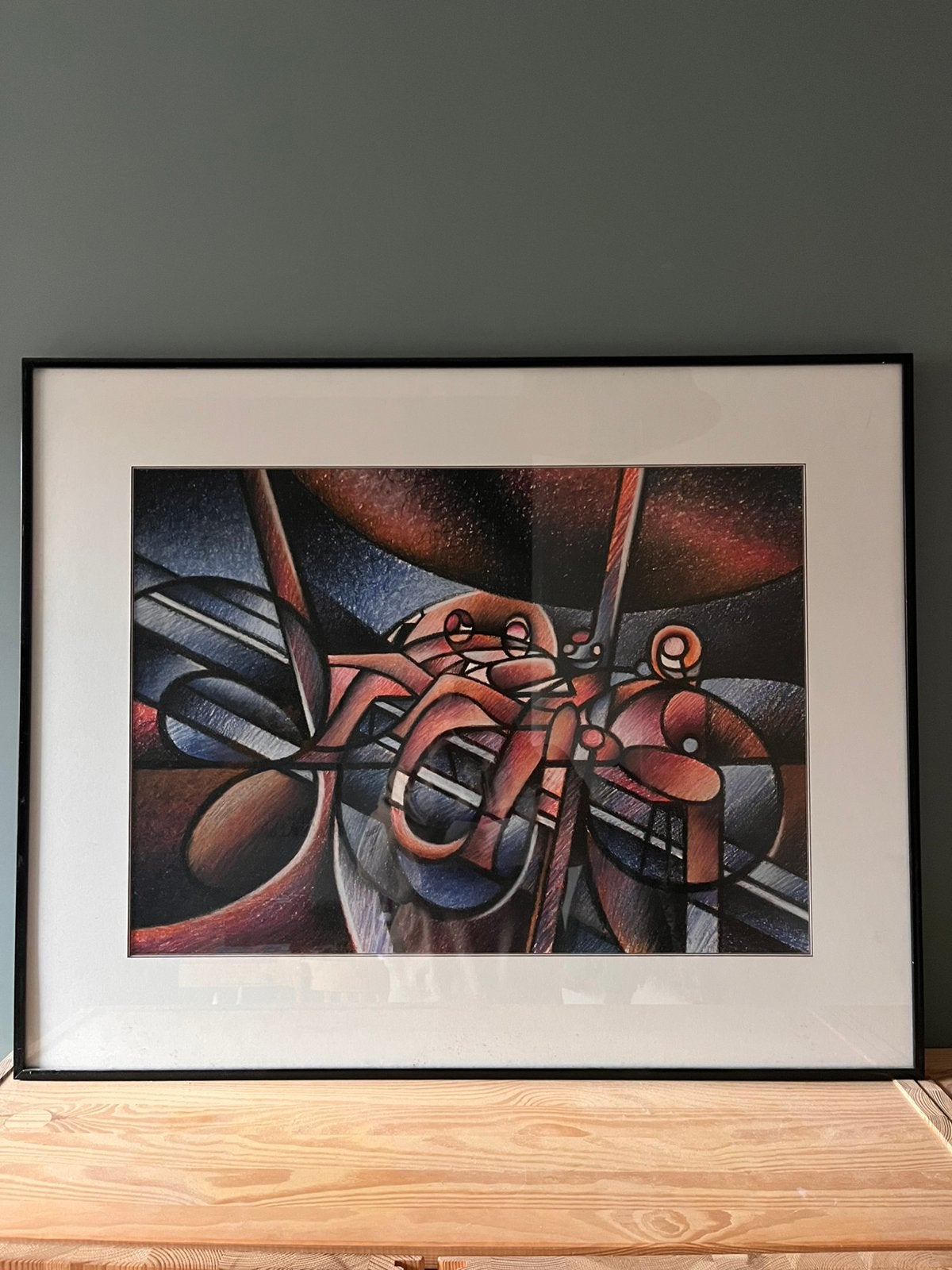 Kunstwerk/ schilderij/ lijst, Ophalen