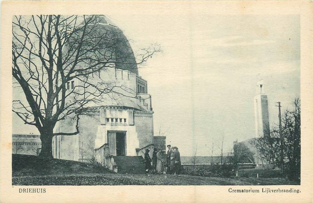 388-525-013 Driehuis  Crematorium Lijkverbranding, Verzenden, Voor 1920, Noord-Holland