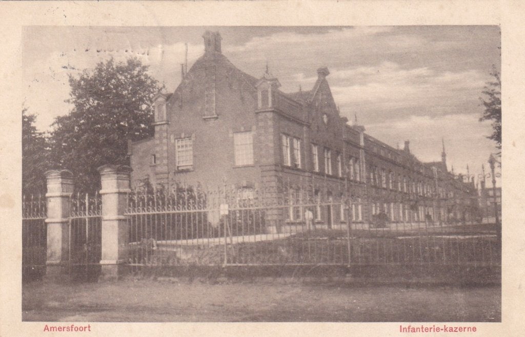 Amersfoort Infanterie-Kazerne - Oude Ansichtkaart, Ophalen of Verzenden, Voor 1920, Ongelopen, Utrecht