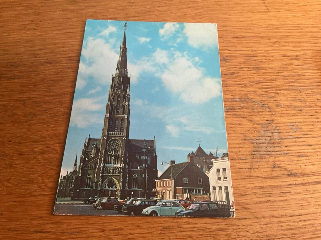O241 Veghel kerk DAF, Ophalen of Verzenden, 1960 tot 1980